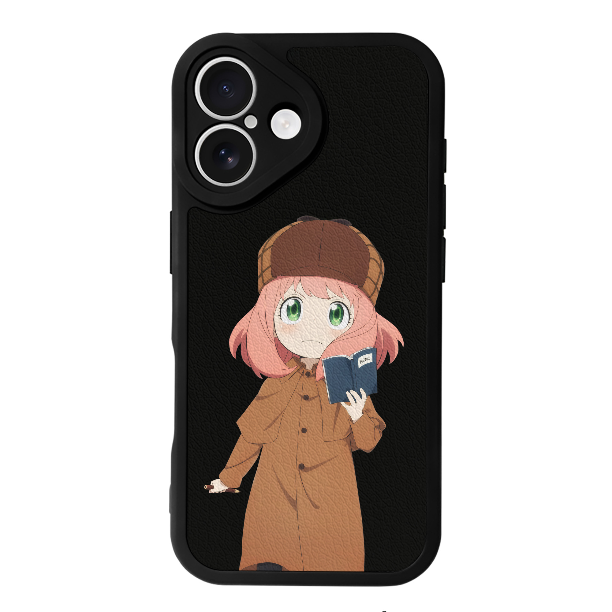 （画像用） SPY×FAMILY间谍家家酒 【iPhone 16シリーズ対応】シリコンスマホケース（レザー調） 材質：シリコン